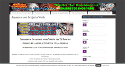 Desktop Screenshot of hechizosvududelamor.com